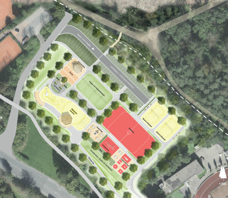 Waldstadion Letmathe - Konzeptentwicklung für Nebenplatz