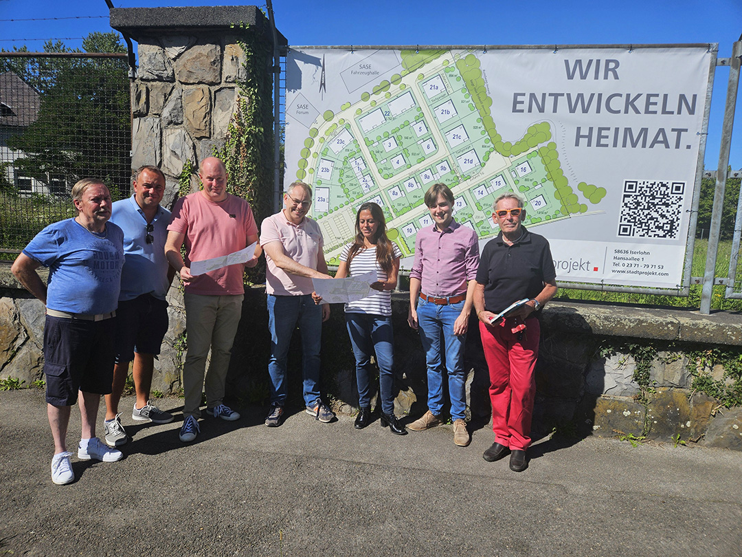Ortstermin Waldstadtquartier August-2025 CDU Fraktion Iserlohn